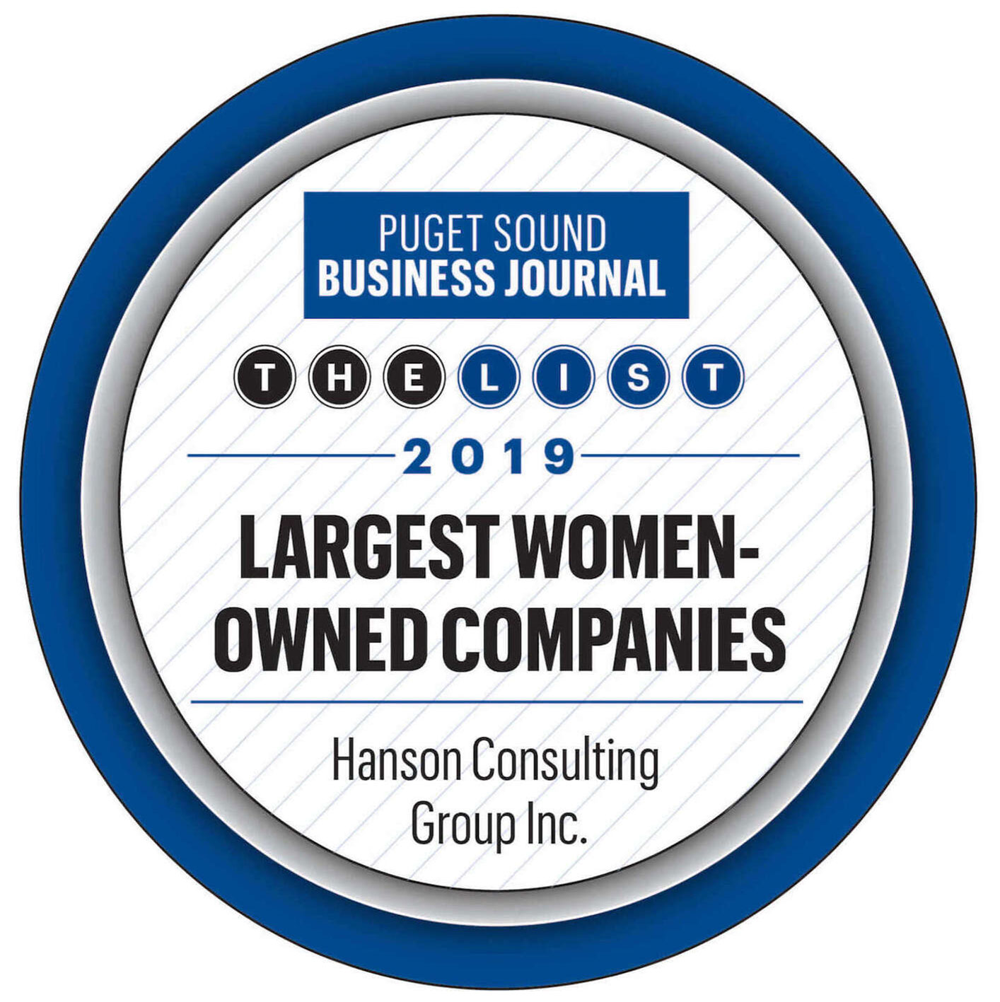 Hanson-2019-Largest-Woman-Owned