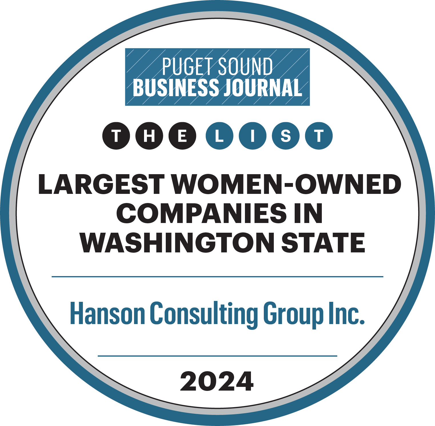 2024 woman owned badge